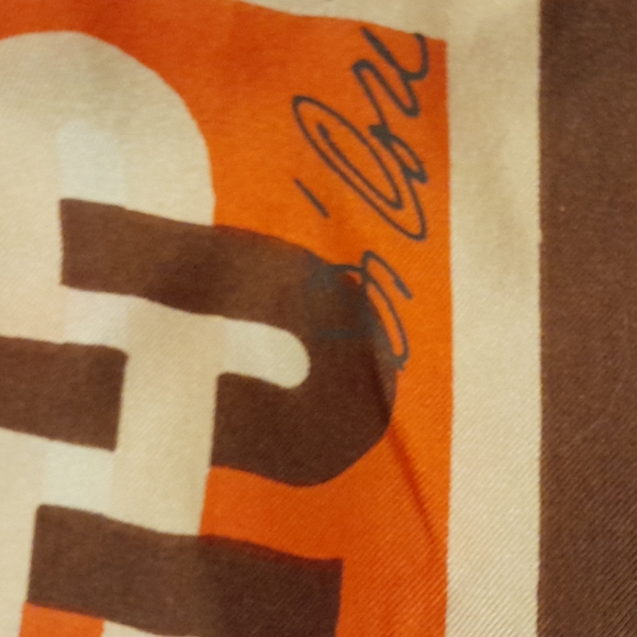 Vintage Seta Pura Silk Scarf - Picture 2 of 3